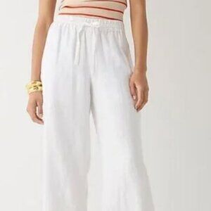 J Crew linen drawstring pants